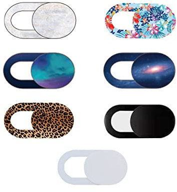 MUBUY - Custodia per webcam, ultra sottile per fotocamera, protezione per la privacy, per laptop, Mac/MacBook Air/iPad/iMac/PC/, cover per webcam per cellulari accessori per laptop