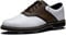 FootJoy Men's Fj Originals Previous Season Style Golf Shoe, White/Brown/Black, 10 UK