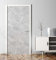 MyMaxxi - Tür bekleben mit Türtapete Türposter Türfolie Selbstklebend 90x200 Beton in Marmor Optik - Tür verschönern Türaufkleber Türklebefolie Mauer Wand Zement weiß