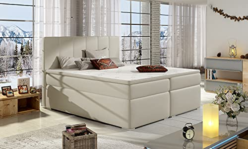 Best for Home Boxspringbett Bolero Bonellfederkern inkl. Topper 180x200 Soft 33
