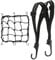 2 PCS Spanngurt Fahrrad Haken Gepäckträger Spanngurt, Fahrrad Gummispanner Expander mit Haken Verstellbar Elastische, Elastische Motorrad Spanngurte Gepäckspanner, für Fahrrad Motorrad Gepäckträger