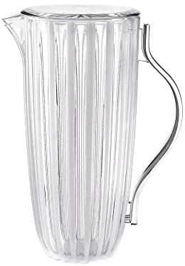 GUZZINI - Carafe Dolcevita, Bio-Based Plastic, Mother of pearl, 19,5x13xh27