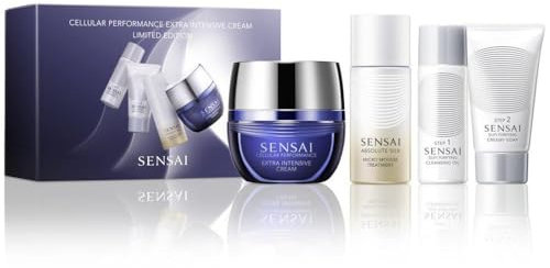 SENSAI Cellular Performance Extra Intensive Cream Limited Edition Set (Cleansing Oil 30ml+Soap 30ml+Treatment 30 ml+Cream40 ml)