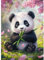 CEOVR Diamond Painting Kit Erwachsene Panda Diamond-painting,30x40 cm Diamant Paintings Kit,5D DIY Diamond Painting Bilder Set,Diamond Painting Bilder Kit,Süße Tiere
