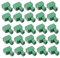 PLAFOPE 50 Stück Terminal Platine Klemmleiste montieren anschlussklemmen klemmbausteine kiloware stoßverbinder Leiterplatten-Klemmleistenstecker Endsteckverbinder Plastik Green