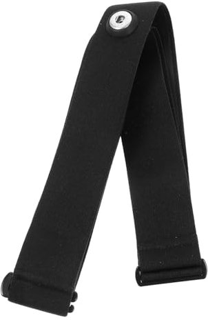 HAWILLOSCH Toracica Di Ricambio Toracica Nera Per Cardiofrequenzimetro Toracica In Nylon Per Cardiofrequenzimetro