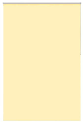 vidaXL Verdunkelungsrollo Gelb 145x210cm Stoffbreite 141,6cm Polyester