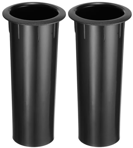 sourcing map 2Pcs 50x140mm/2 x 5.5 inch Speaker Port Tube Subwoofer Bass Box Tube Bass Woofer Box Speaker Box Bass Air Port for DJ/PA Speaker Cabinets