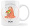 Tassensachen Bürotasse Faultier | Tasse mit Spruch Ich bin immer da für Dich | Tasse als Geschenk zum Frauentag, Geburtstag, Jahrestag | Liebes Tasse für Ihn & Sie aus Keramik in Weiß - ca. 330 ml