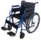 Panana All AID Wheelchair Foldable Self Propelled Lightweight Transit Travel Wheelchair (Blue, 24'' Wheel)