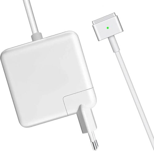 Chargeur MacBook Pro 85W,T-Tip Chargeur MacBook Air Compatible avec Macbook Pro&Air 13 15 et 17“ (-Mid 2012~2018) pour Modèles A1466 A1502 A1435 A1398