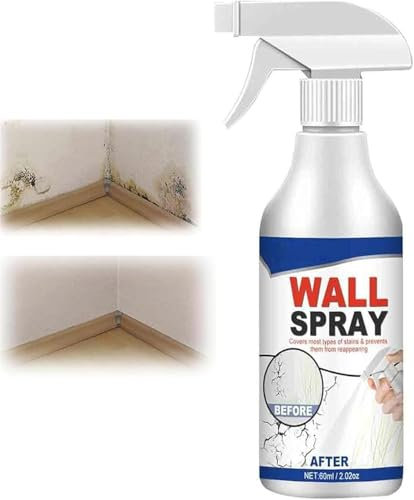 Vernice spray versatile per la riparazione delle pareti, vernice per ristrutturazione delle pareti, vernici per riparazione di macchie auto-spray, vernici a base d'acqua a buccia bianca, adatta per
