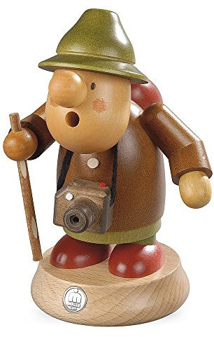 Die Müllerchen Räuchermännchen Tourist Erzgebirge