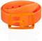 Taffstyle® Unisex Silikon Neon Gürtel kürzbar One Size für Damen / Herren - Orange