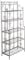 CLP Scaffale in piedi Ciara I Scaffale in metallo per piante in stile rustico I Scaffale per balcone, patio, veranda e giardino, Colore:bronzo