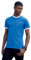 Fruit Of The Loom Herren T-Shirt Gr. XXL, Blau/Weiß.
