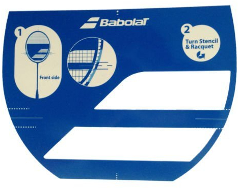 Babolat Logoschablone für Bespannen von Badminton-Schlägern