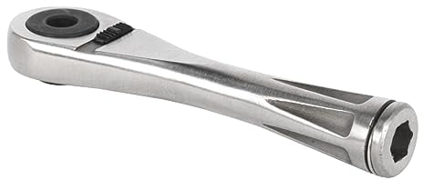 Sealey Ak6962 Bit Driver Ratchet Micro 1/4 Hex Stainless Steel