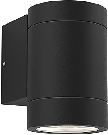 Astro Dartmouth Aluminium Exterior LED Wall Downlight, Textured Black, 4.6W LED, British Design – 1372003-3 Years Guarantee