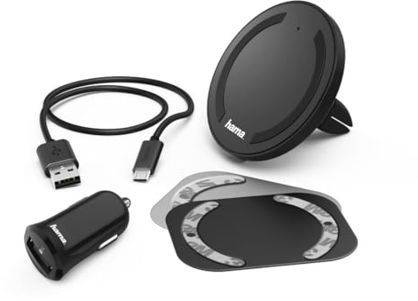 Hama Magnetic Touch Auto Schwarz Ladegerät für Handys und PDAs
