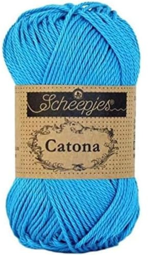Scheepjes - Scheepjes Catona 146 Vivid Blue Yarn - 1x25g