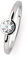 Xenox XS7279 Ring Damen Circle Zarge Zirkonia Ø 4,5 mm Silber Gr. 52