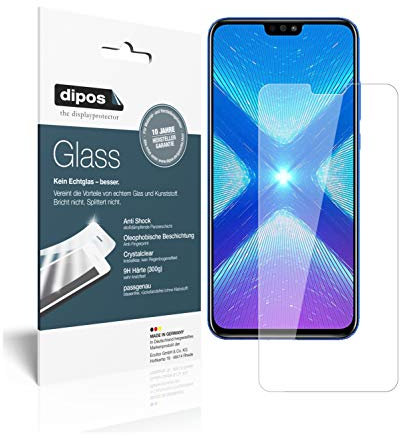 dipos I 2X Pellicola Protettiva Compatibile con Honor View 10 Lite Protezione Vetro Flessibile 9H
