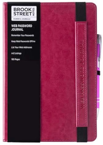 Tolle Reihe. Web-Passwort- und Internetadressbuch, A5 A5 rose