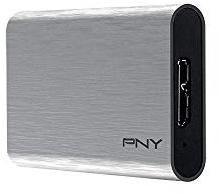 PNY Portable SSD Elite Silver USB 3.1 (960GB)