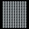100 Stück Aluminium Dread Lock Verstellbar Metall Cuffs Haar Dekoration DIY Stil Dreadlocks Perlen Flechtet Haar Schmuck (Silber)