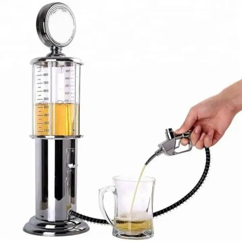 1000cc vin boisson liqueur alcool distributeur de bière conteneur pompe à essence whisky décanteur pour Vodka rhum bière Bar accessoires