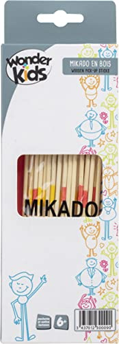 Wooden Mikado, Bag + Instructions