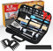 AISITIN Kit Barbecue Ustensiles 25 Pièces Accessoire Barbecue Acier Inoxydable pour Camping Barbecue Cadeau Homme（avec bâton de Bambou）