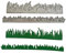 Gras-Stanzschablonen, grünes Gras, Metall, Stanzformen für Heimwerker, Scrapbooking, Papierbasteln, dekorative Karten, Album