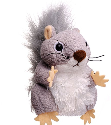 alles-meine.de GmbH Fingerpuppe - süßes Eichhörnchen - 11 cm - Fingertiere/Fingerspielpuppe - Handpuppe/Handspielpuppe - Plüsch - Eichkätzchen/Eichkater - Katteker - NA..