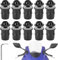 10Pcs M5 x 16mm Motorrad Windschild Befestigung Schrauben, Windschutzscheiben Schrauben, Motorcycle Windscreen Screws, Motorrad Windschutzscheiben Bolzen,Windschutzscheiben Bolzen Schrauben,&Cover Nut