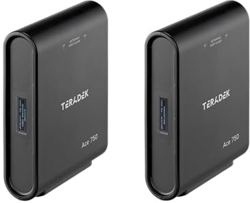 Teradek Ace 750 4K Wireless HDMI Transmitter and Receiver Set, 6GHz Frequency, 4Kp30 10bit HDR, Zero-Delay Wireless 4K Monitor System, Video Capture, 750FT Range
