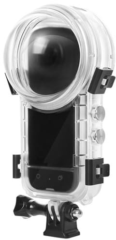 HUAYUWA 50M Invisible Dive Case Compatible with Insta360 X3 Action Camera Waterproof Case with Bracket Accessories 164FT Underwater Photography Housing for Insta 360 X3 Dive Housing