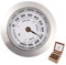 Silber Zigarren Humidor Hygrometer | Zigarren Analog Hygrometer - 28 mm Hygrometer für Zigarren, Humidor, Zigarrenbox, Zigarrendose, Humidorzubehör