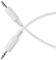 HDSupply Audio Kabel, 3,5mm Klinke auf 3,5mm Klinke, 5,00m, weiß