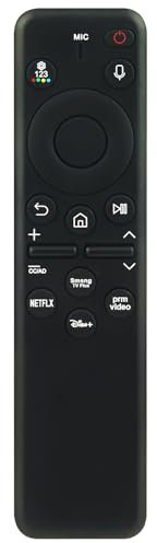 Replacement Voice Remote Compatible with Samsung Q60D Q70D Series QLED 4K Smart Tizen TV QN55Q70DAFXZA QN65Q70DAFXZA QN75Q70DAFXZA QN85Q70DAFXZA QN43Q60DAFXZA QN50Q60DAFXZA QN55Q60DAFXZA QN65Q60DAFXZA