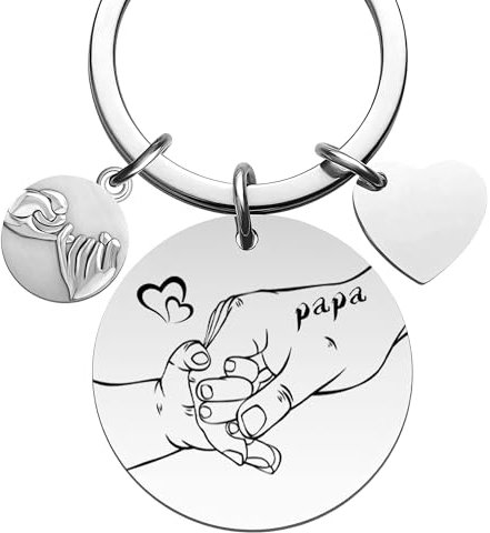 Papa Geburtstagsgeschenk，Schlüsselanhänger Papa，personalisiertes Geschenk Papa Geburtstag，Geschenke für Papa zum Geburtstag，Geburtstagsgeschenk für Papa，Ein Souvenir für Papa,Weihnachtsgeschenke Papa