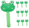 Sosoport Martillo Inflable de Animales 10 Piezas Martillo Inflable de Juguete de Plástico Juguete Divertido para Fiesta Seguro para Niños para Celebraciones y Juegos Piscina