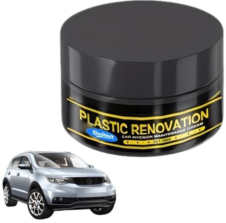 LAKPYN 1 Pièce Renovateur Plastique Voiture Interieur,Nettoyant Tissu voiture,Convient pour la Rénovation, l'Entretien et le soin des Sièges des Tableaux de Bord, Accessoires Automobiles