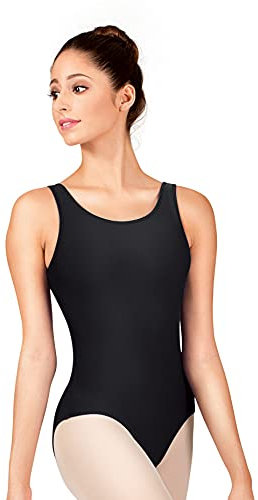 D5101 Tanztrikot für Erwachsene - Schwarz - Small
