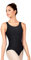 D5101 Tanztrikot für Erwachsene - Schwarz - Small