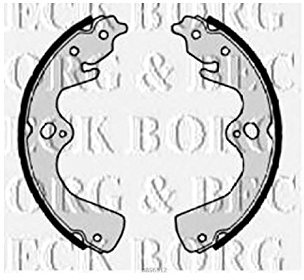 Borg & Beck BBS6312 Rear Brake Shoes To Fit Kia Sportage 98-03
