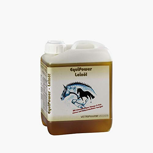 Equipur Leinöl, 5.000 ml, für Pferde, 0,5 kg