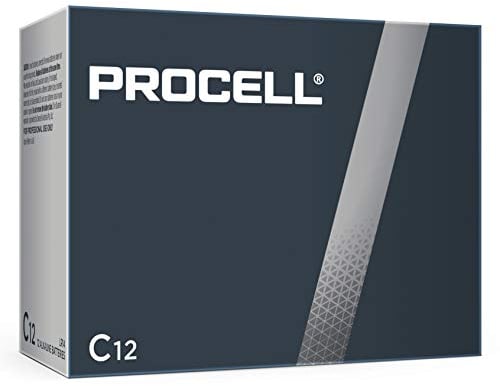 Duracell C12 PROCELL Professional Alkaline Battery, 12 Count,