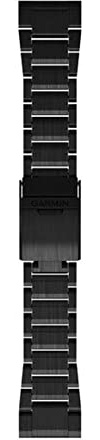 Garmin Quickfit Watch Band, Vented Carbon Gray Titanium Bracelet